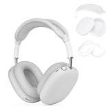 For Apple AirPods Max Headphones Protective Case Silicone Sleeves Full Set Cover White