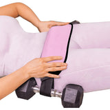 Hip Thrust Belt Butt Training Pad Kettlebells Weight Lifting for Lunges Pink