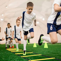 11Pcs Speed Agility Ladder Training Equipment Set Exercise Ladders for Football Footwork Soccer Training Fitness
