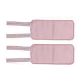 2Pcs Castor Oil Pack for Knee Calf Reusable Compress Castor Oil Wrap Pink