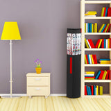 PVC Clear Wrapping Paper Storage Organizer Container Christmas Gift Storage Bag Black