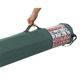 PVC Clear Wrapping Paper Storage Organizer Container Christmas Gift Storage Bag Green