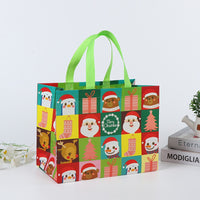 6Pcs Christmas Tote Bags With Handle Multifunctional Christmas Gift Bags Xmas Decor Style 2