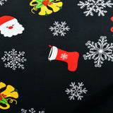 Christmas Stretch Office Chair Cover Removable Swivel Office Chair Slipcover Black