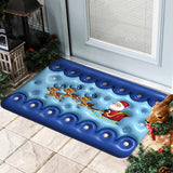 Funny Christmas Welcome Mat Door Mat Non-slip Floor Mat Entryway Mat Home Decor Style 4
