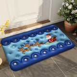 Funny Christmas Welcome Mat Door Mat Non-slip Floor Mat Entryway Mat Home Decor Style 4