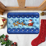 Funny Christmas Welcome Mat Door Mat Non-slip Floor Mat Entryway Mat Home Decor Style 4