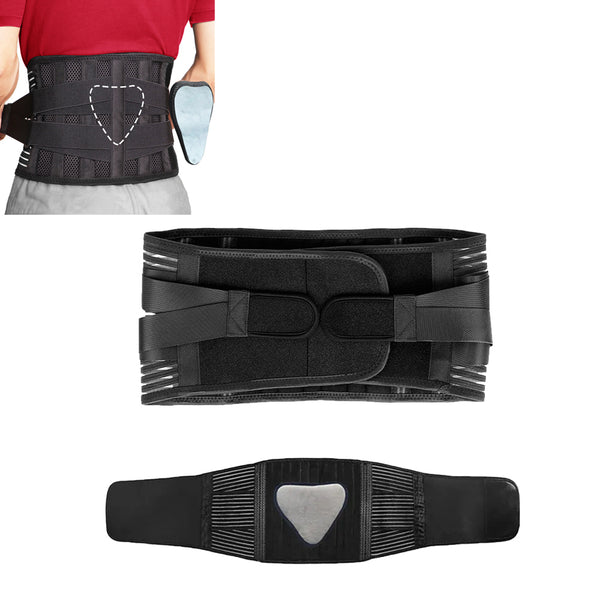 Back Brace Waist Support Belt Lumbar Support Belt for Men Women