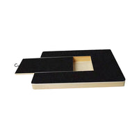 Dog Scratch Pad for Nails Scratching Board with Treat Box