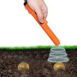 Handheld Water-resistant Metal Detector Automatic Pinpointer Orange