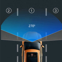 1080P Dash Cam WiFi HD Night Vision Wide Angle Dash Cam Video Recorder Camera