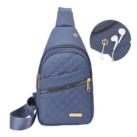 Women Chest Bag Sling Bag Crossbody Bag Shoulder Bag Blue