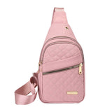 Women Chest Bag Sling Bag Crossbody Bag Shoulder Bag Pink