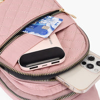 Women Chest Bag Sling Bag Crossbody Bag Shoulder Bag Pink