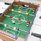 Foosball Games Set Table Top Football Game Set Sport Toy Set with Two Balls and Score Keeper