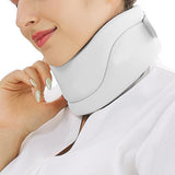 Cervicorrect Neck Brace Cervical Support Ergonomic Neck Collar for Travel White