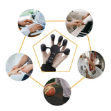 2Pcs Finger Exerciser Hand Grip Strength Trainer Hand Finger Strengthener