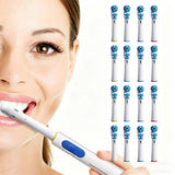 16Pcs Set Replacement Electric Toothbrush Heads Conpatible with Oral B Toothbrush