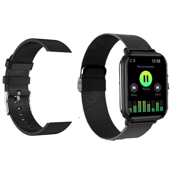 Bluetooth Smart Watch Touch Control Fitness Sport Watch Heart Rate Monitor for Android iOS