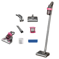5-in-1 Handheld Cordless Vacuum Cleaner Mattress Mite Remover Floor Cleaning Mop Car Cleaner