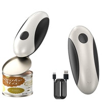 Electric Can Opener Portable Side Automatic Can Opener for Seniors