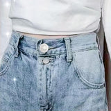 32 PCS Removable Screw Type No Sew Denim Jeans Buttons