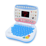 Educational Laptop Toy with Music Bilingual Learning for Ages 4 Years Blue