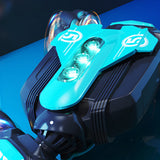 RC Stunt Car with Gesture Watch Control Remote Control Rotation Deformable Off-Road Racing Toy with Lights and Music