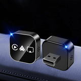 4 in 1 Wireless CarPlay Adapter for CarPlay Android Auto Mirroring Black