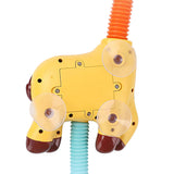 Baby Bath Shower Head Kid Shower Sprinkler Shower Water Spray Bathtub Fountain Toy Yellow Giraffe