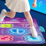 Rechargeable Dance Mat with 5 Modes Music Pad for Living Room Game Room