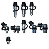 40 PCS Universal Rubber Brake Bleeder Screw Dust Caps for Cars Motorcycles
