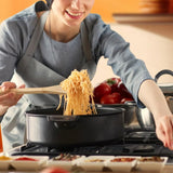 8Pcs Set Bamboo Cooking Utensils Set Spoons Spatula Kitchen Utensil Set for Cooking with Holder
