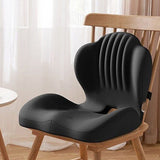 Ergonomic Seat Cushion Office Chair Seat Cushions with L-Shaped Design for Car Gaming Chair Black
