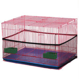 Mesh Bird Cage Cover Anti-Splash Seed Guard