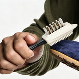 4 PCS Suede Leather Shoe Cleaning Brush Set with Cloth and Eraser