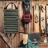 Tool Roll Organizer Tool Roll Up Canvas Bag Tool Large Wrench Super Big Pouch