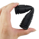 2PCS Bicycle Handlebar Grips – Rubber for MTB & BMX Black