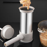 Sausage Machine Meat Filler Stuffer Funnel Hand Operated with 4 Tubes