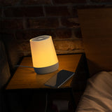 App Control White Noise Sound Machine with Adjustable Night Light 34 Sounds Trainer Alarm Clock