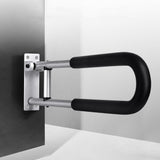 Folding Handicap Grab Bars Rails Toilet Handrails Bathroom Support Rail