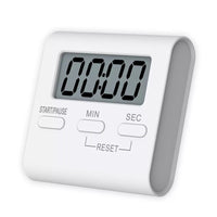 Digital Kitchen Timer with Loud Alarm LCD Display for Cooking and Study