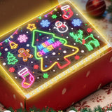 LED Glow Light Drawing Board Dry Erase Board