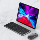 Compact Wireless Keyboard and Mouse Combo for Windows Mac