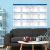 2026 Wall Calendar 12-Month Annual Yearly Wall Planner Horizontal & Vertical