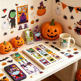 24 PCS Halloween Stickers in 12 Designs for Party Games and Favors
