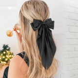 3-Piece Large Bow Ribbon Hair Clip Set for Women and Girls – Fashion Hair Accessories
