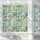 Rainbow Window Privacy Film Heat Control Film For Day Night Privacy Protection