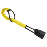 Car Steering Wheel to Seat Belt Lock Anti-Theft Adjustable Security Device Yellow