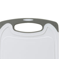 3Pcs Set Plastic Cutting Boards for Kitchen Non-slip Chopping Boards White